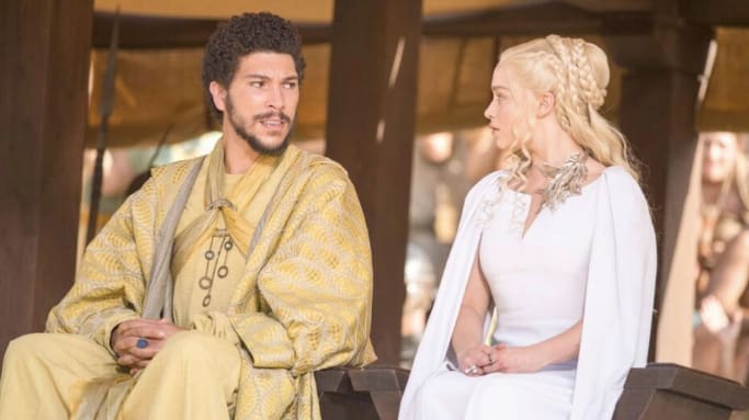 Daenerys looked at Daario
