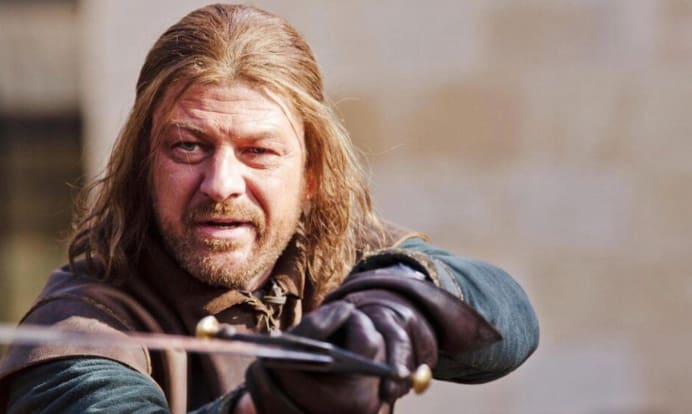 Eddard Stark never fought in a tournament throughout his life.