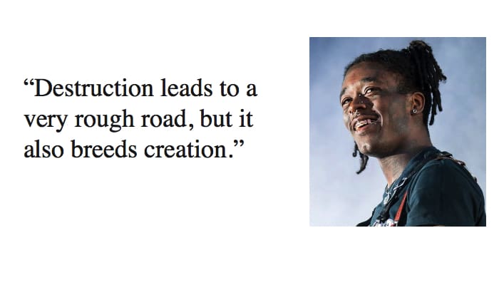 Lil Uzi Vert lyrics quotes captions