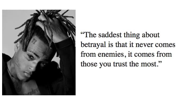 XXXTentacion quotes lyrics