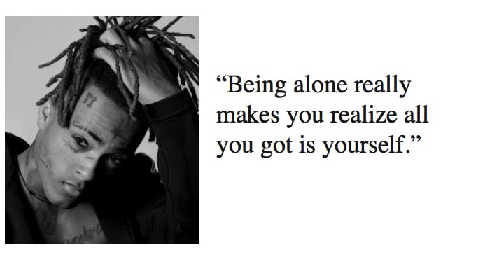 XXXTentacion quotes lyrics