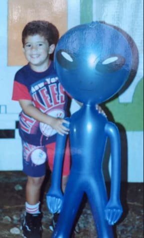 Bad Bunny Childhood Photo