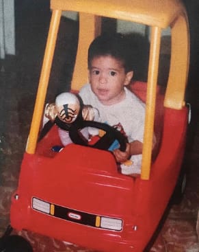 Bad Bunny Childhood Photo