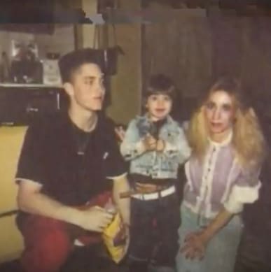 Eminem Childhood Photo