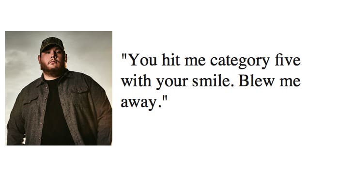 luke combs quotes lyrics captions