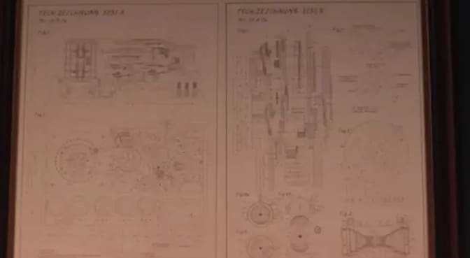 16- First draft of the ball-shaped time machine used by Eva's group (season 2)