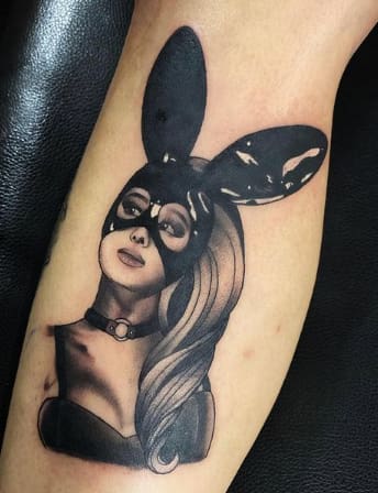 Ariana Grande tattoo 1