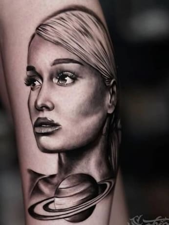 Ariana Grande tattoo 2