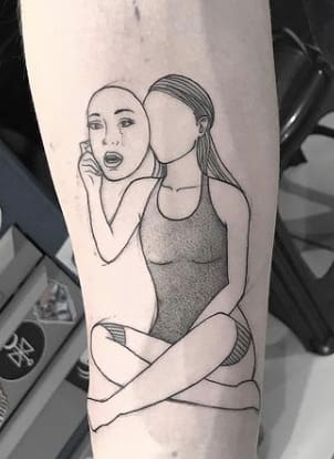 Ariana Grande tattoo 4