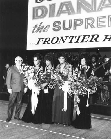 January 14, 1970 - Diana Ross made her last appearance with The Supremes at The Frontier Hotel, Las Vegas.