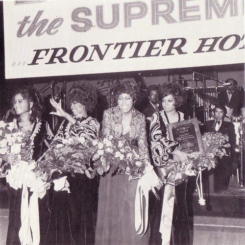 January 14, 1970 - Diana Ross made her last appearance with The Supremes at The Frontier Hotel, Las Vegas.