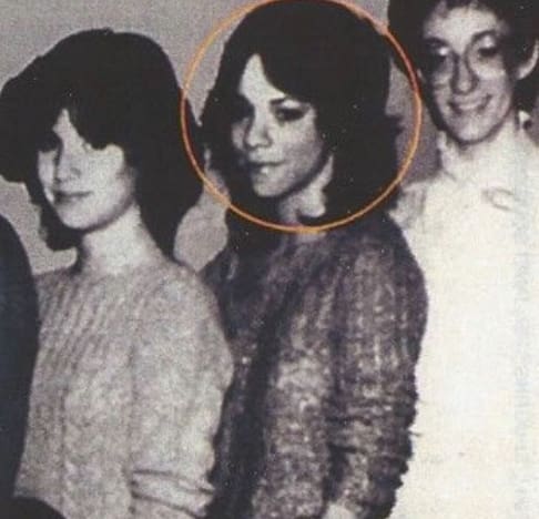 Mariah Carey Childhood high school photo