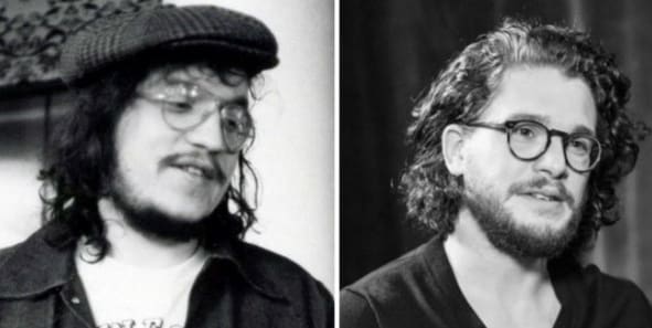 Young George R. R. Martin looks like Jon Snow.