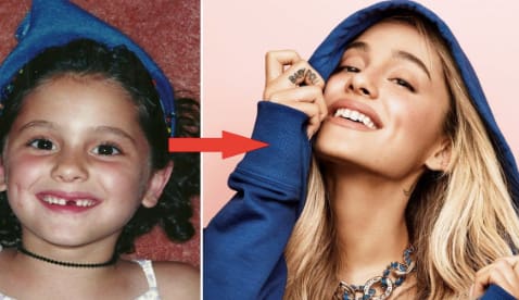 ariana grande childhood