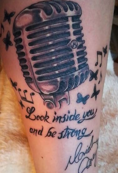 mariah Carey tattoo