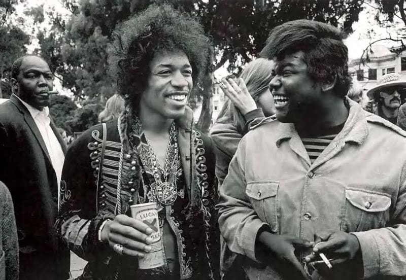 Jimi Hendrix & Buddy Miles 1969