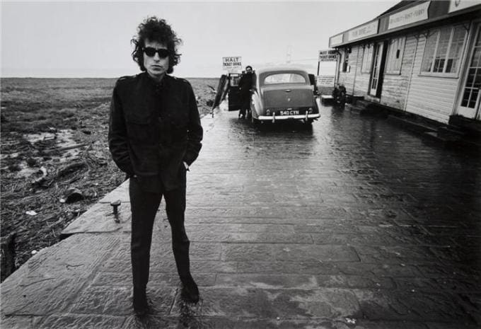 Dylan by Barry Feinstein, Liverpool 1966