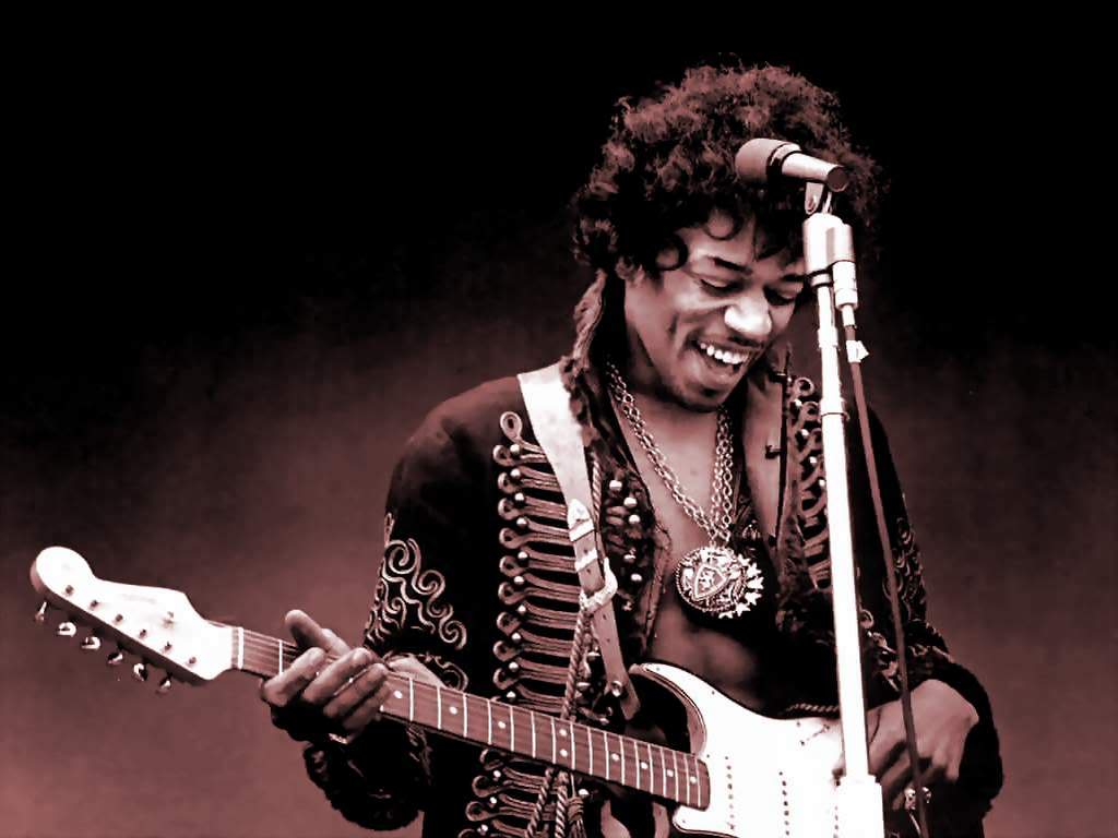 Jimi hendrix guitarist rock music roll