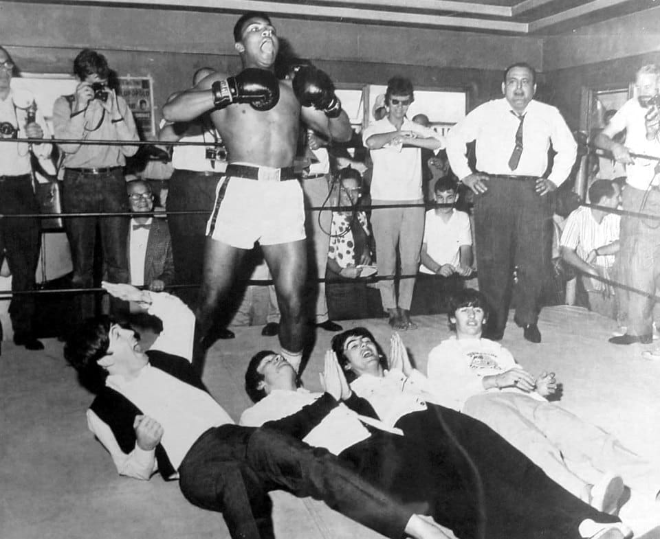 The Beatles and Muhammad Ali