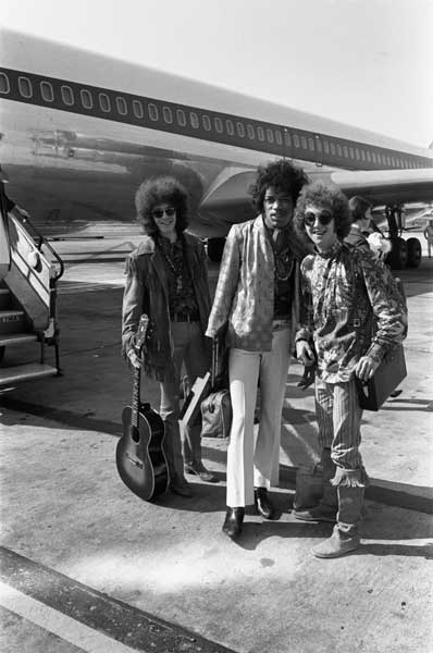 This August 21, 1967 file photo shows Noel Redding, left, Jimi Hendrix - Noel Redding, Jimi Hendrix, and Mitch Mitchell