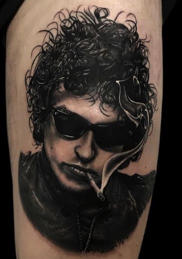 Bob Dylan Tattoo