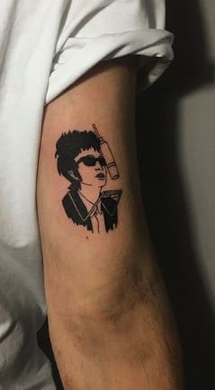 Bob Dylan Tattoo