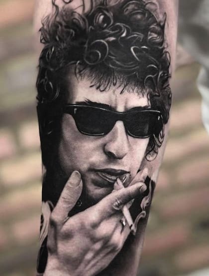 Bob Dylan Tattoo