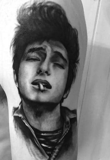Bob Dylan Tattoo