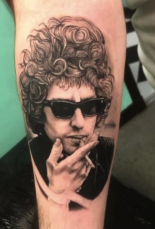 Bob Dylan Tattoo