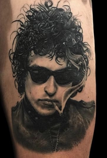 Bob Dylan Tattoo
