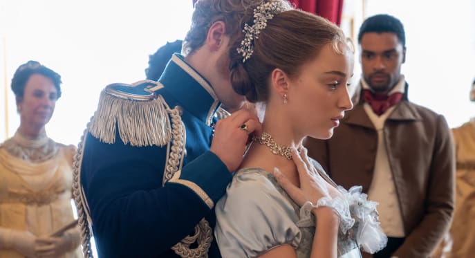 Bridgerton's jewels came from Swaroski's archives