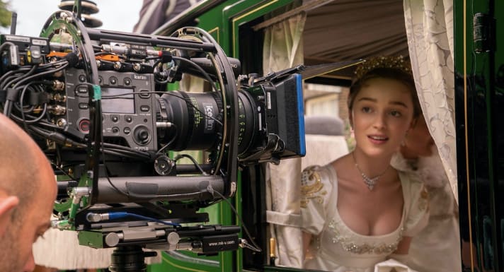 Filming a Bridgerton scene isn't as easy as it seems