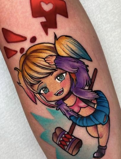 Harley Quinn tattoo 14