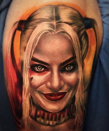Harley Quinn tattoo 19