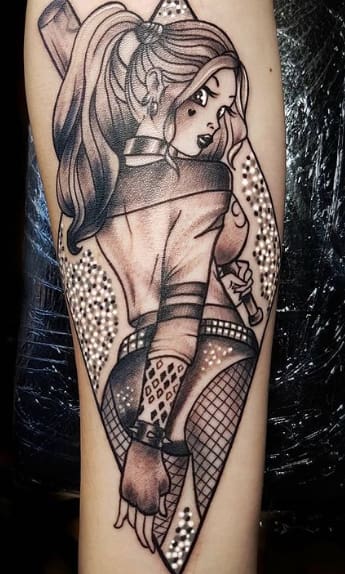 Harley Quinn tattoo 38