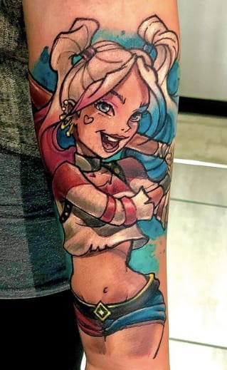 Harley Quinn tattoo 47