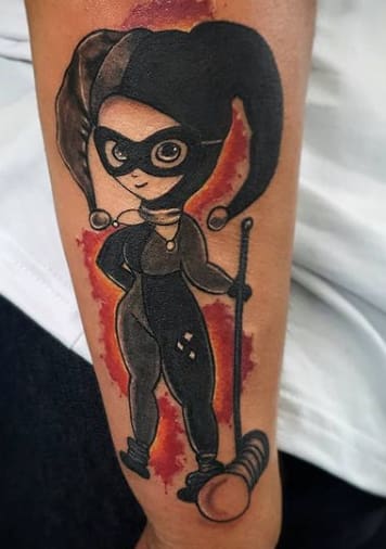 Harley Quinn tattoo 6