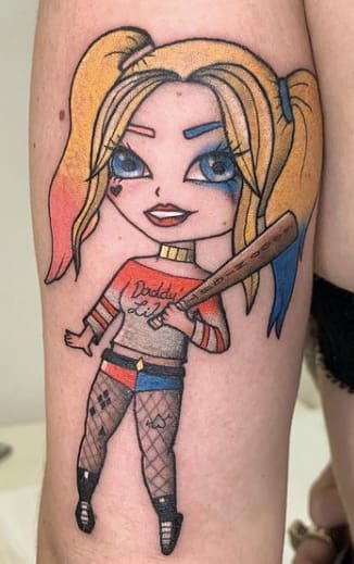 Harley Quinn tattoo 7