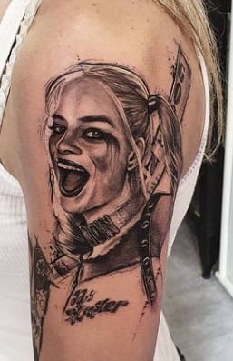 Harley Quinn tattoo31