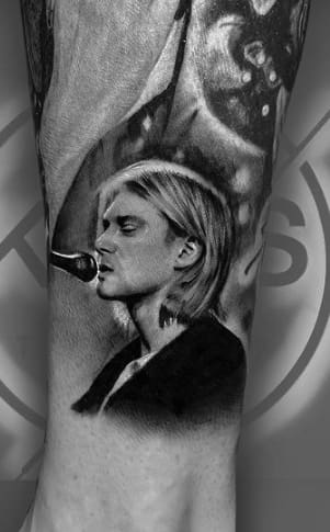 Kurt Cobain Tattoo