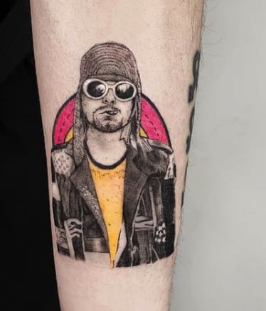 Kurt Cobain Tattoo