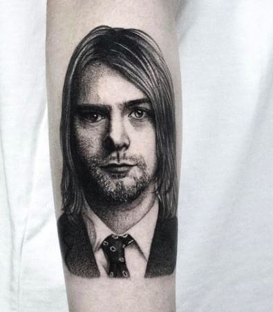 Kurt Cobain Tattoo