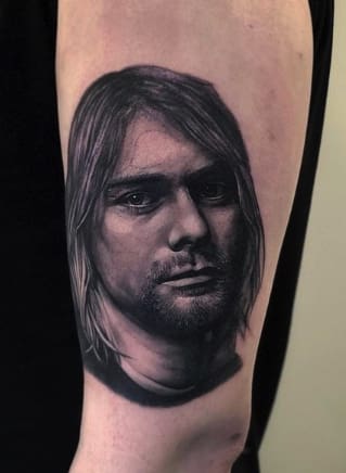 Kurt Cobain Tattoo