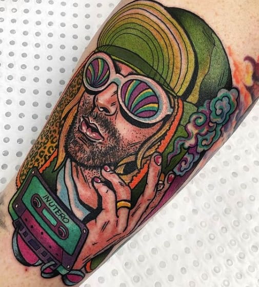 Kurt Cobain Tattoo