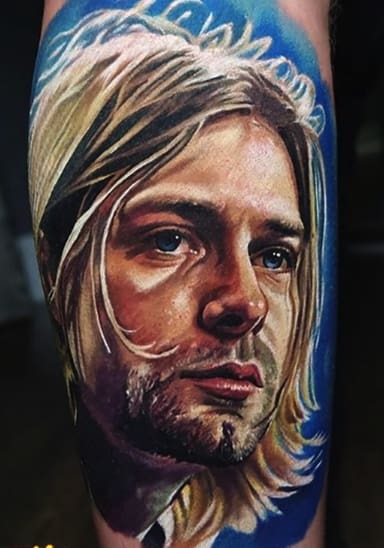 Kurt Cobain Tattoo