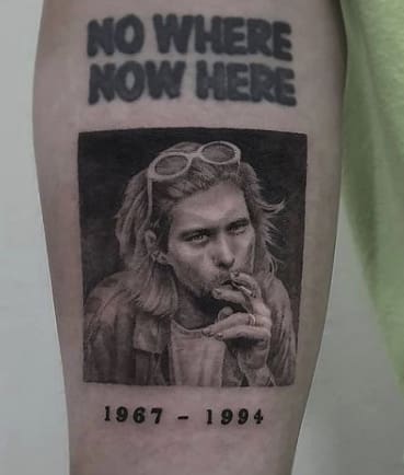 Kurt Cobain Tattoo