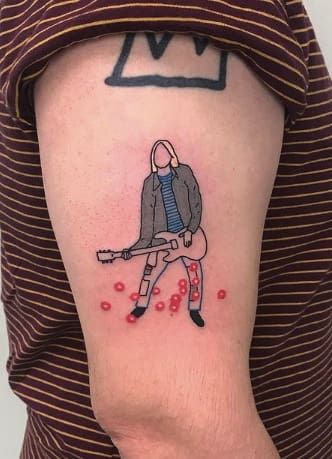 Kurt Cobain Tattoo