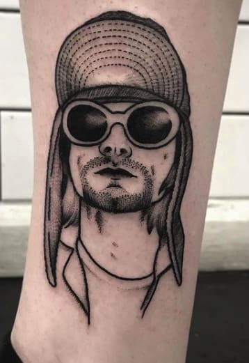 Kurt Cobain Tattoo