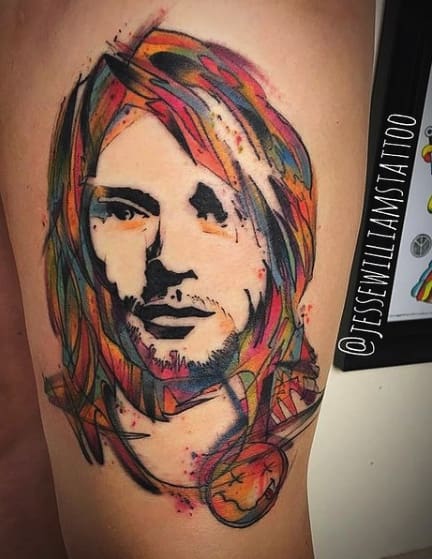 Kurt Cobain Tattoo
