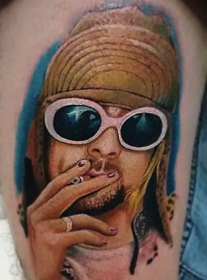 Kurt Cobain Tattoo